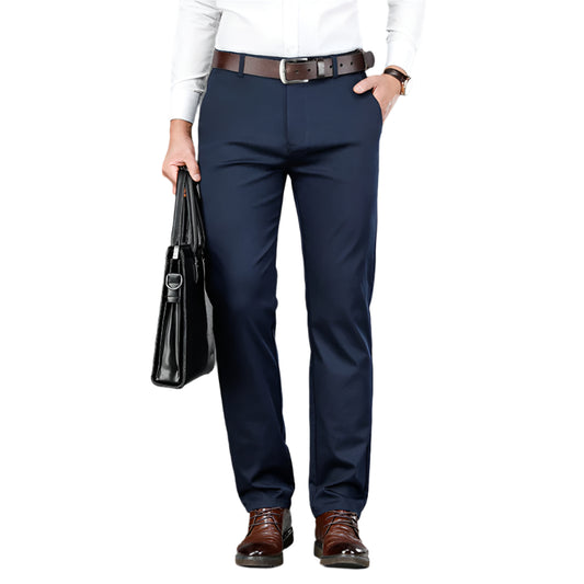 Men's Middle-aged Loose Business Casual Pants