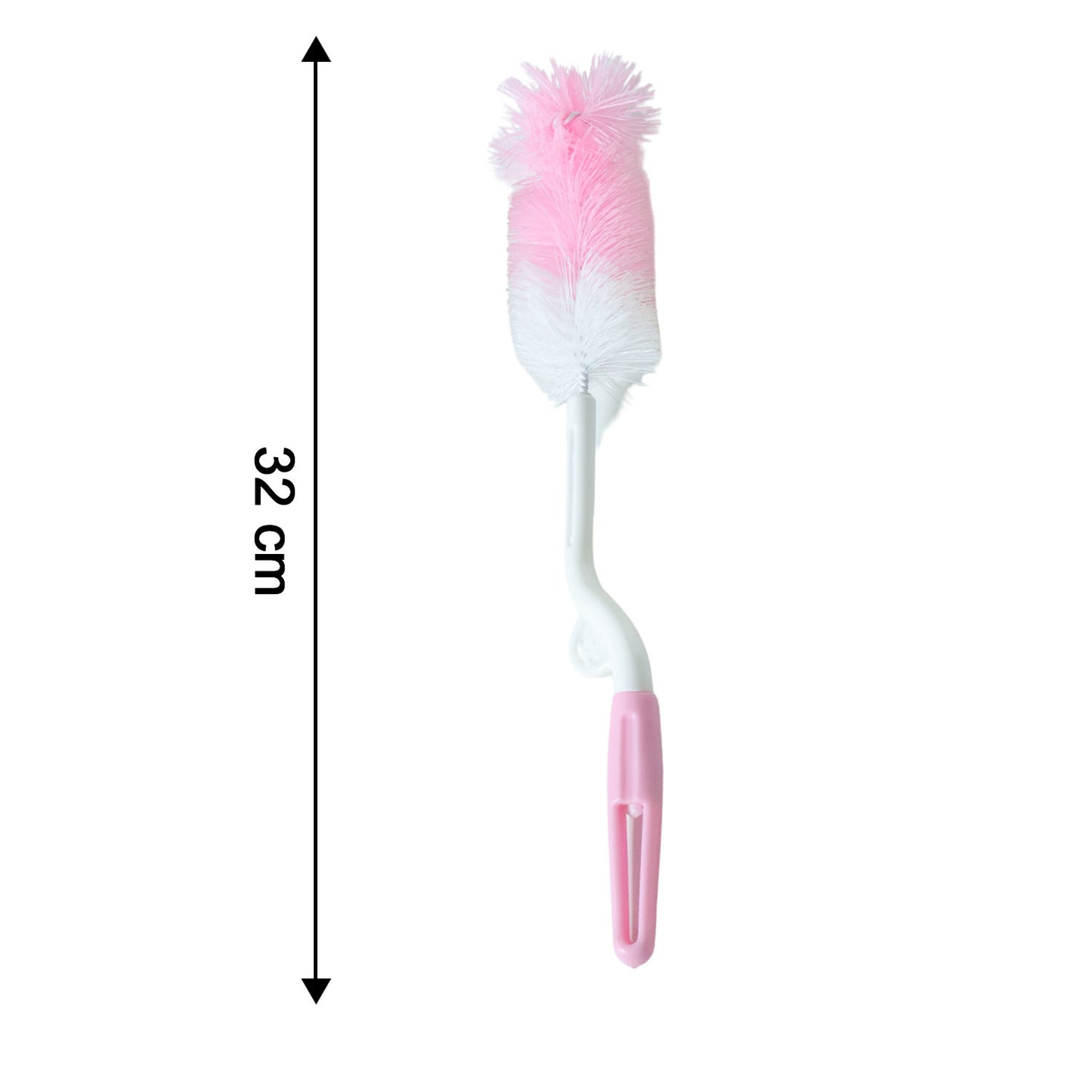Bottle Nipple Cleaning Brush With 360 Rotary Handle (1 Pc)