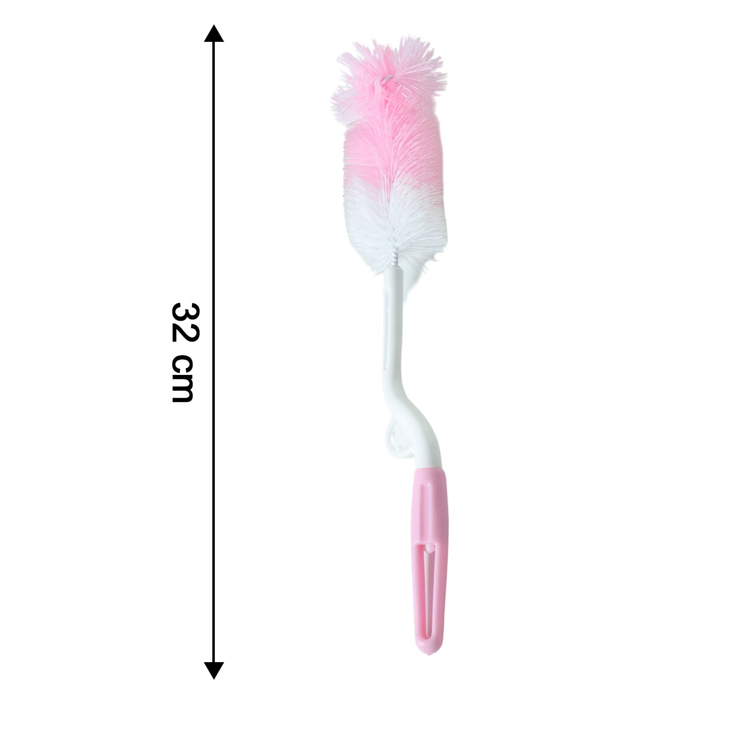 Bottle Nipple Cleaning Brush With 360 Rotary Handle (1 Pc)