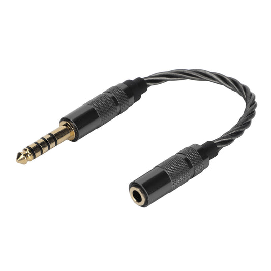 4.4mm Balanced Male to 3.5mm Stereo Female Adapter Cable for NW‑ZX507 DMP‑Z1 NW‑ZX300A NW‑WM1Z 4.4mm Headphone Cable as picture