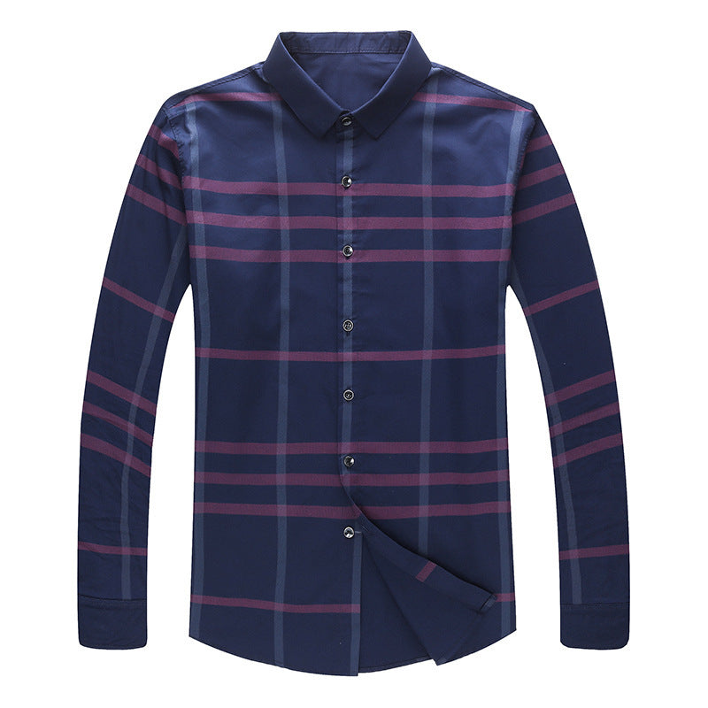 Men's Shirts New Fall Business Casual Men's Wear