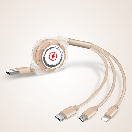 Telescopic charging cable Gold Upgrade