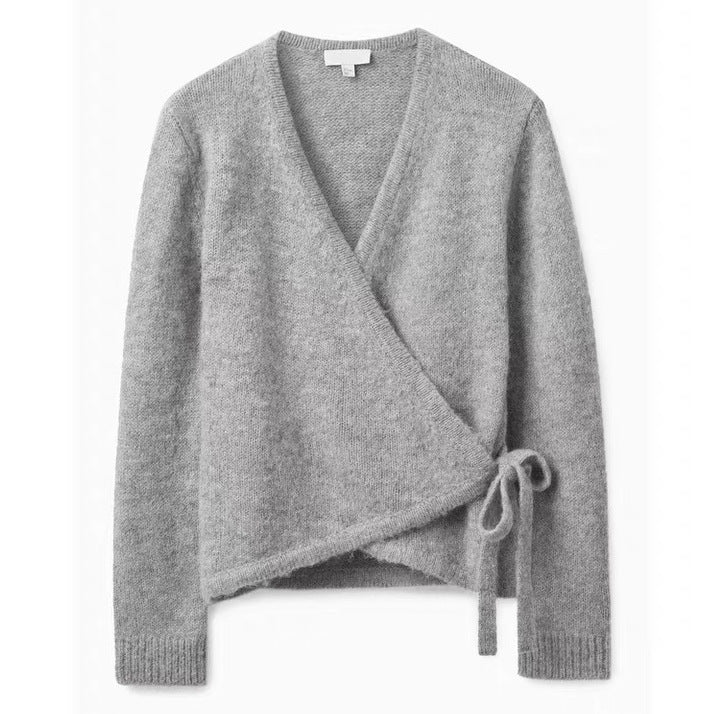 Lazy Wool Asymmetric Sweater