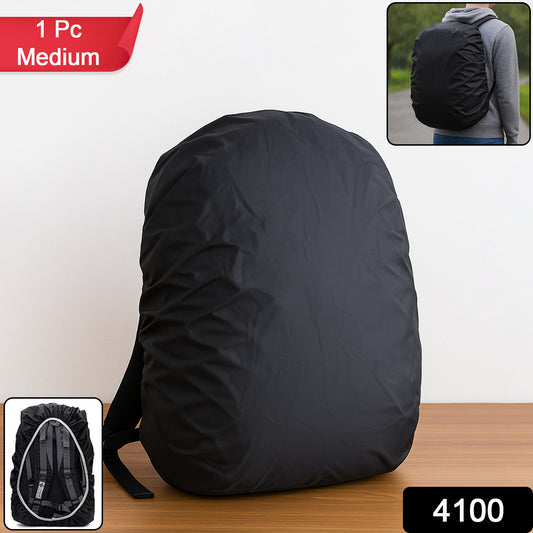 Heavy Waterproof Nylon Rain Coverdust Cover - Elastic Adjustable For Laptop Bags And Backpacks School Bag Waterproof Cover Dust Proof Backpack Laptop Bag Cover (1pc)