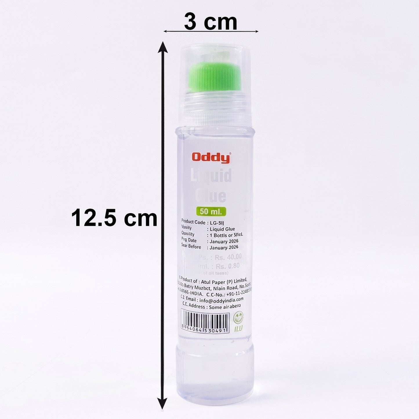 Oddy Liquid Glue Pen For School Office (5 Pc 50 Ml)