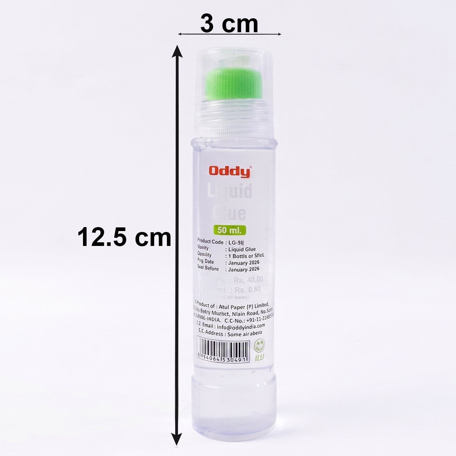 Oddy Liquid Glue Pen For School Office (5 Pc 50 Ml)