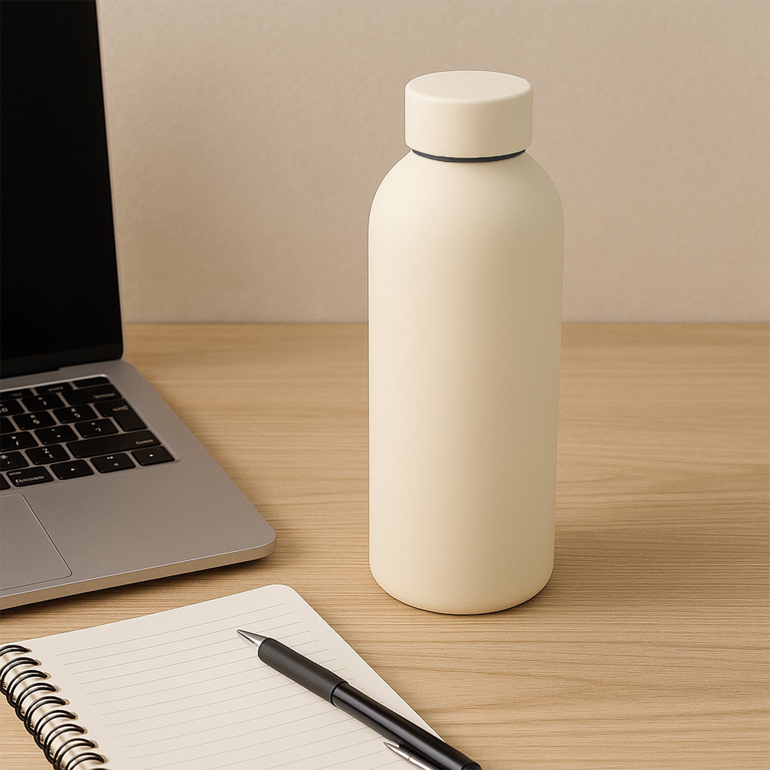 Stainless Steel Double Wall Vacuum-insulated Drink Water Bottle (Mix Color 500 Ml Approx)