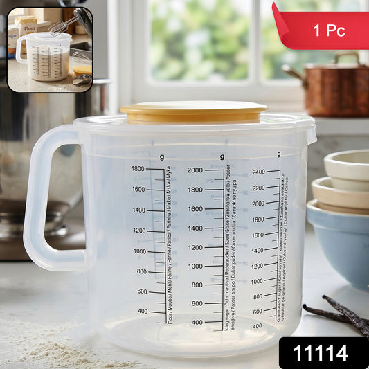 Plastic Measurement Storage Box With Lid 1 Pc