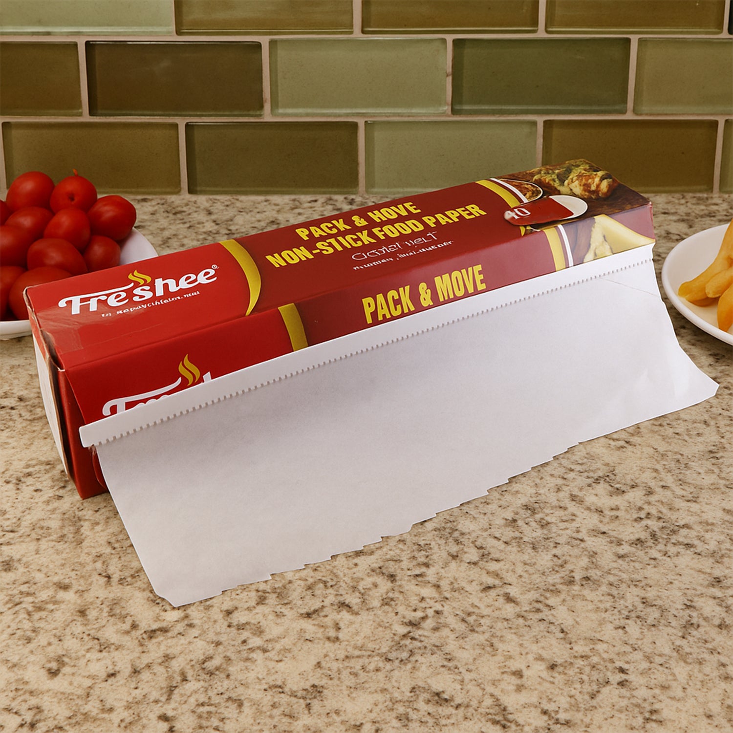 Freshee Pack Move Non-stick Food Paper 40 Meter + 5 Meter Free (Total 45 Meter)