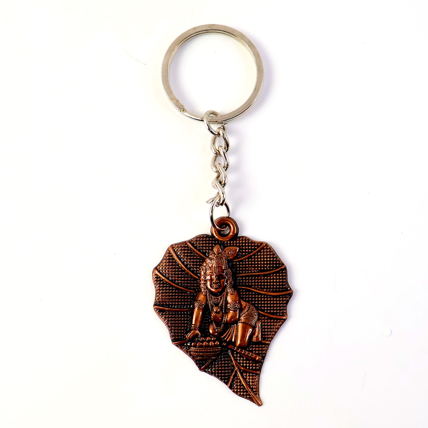 Premium Antique-finish Metal Keychain (1 Pc)