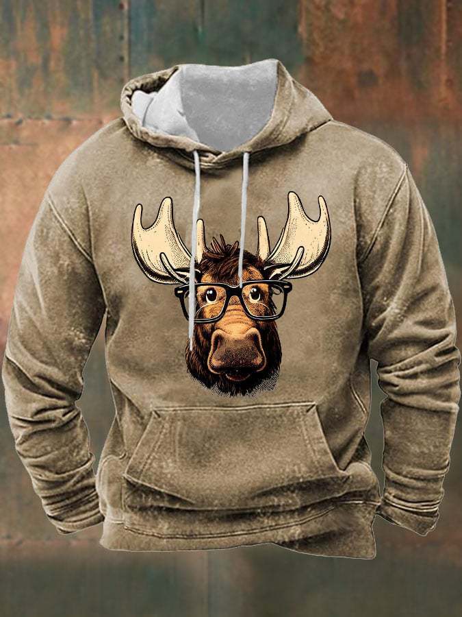 Men's Pullover Hoodie Bohemian Style