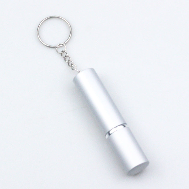 Color Portable Perfume Subpackage Press Spray Bottle Silver