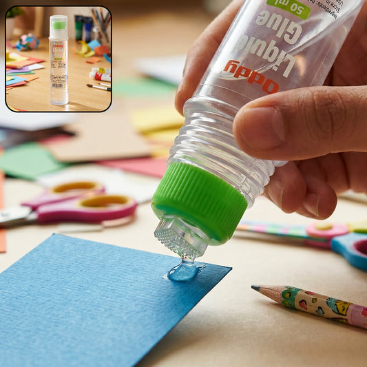 Oddy Liquid Glue Pen For School Office (5 Pc 50 Ml)