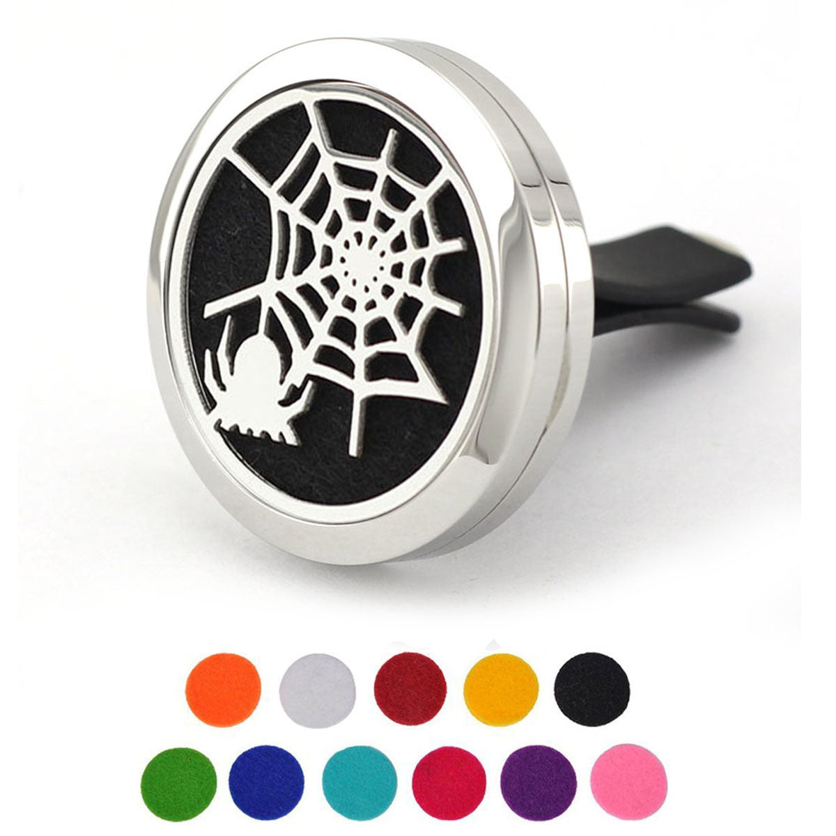 Conditioner Air Outlet Perfume Essential Oil Clip 30mm spider web