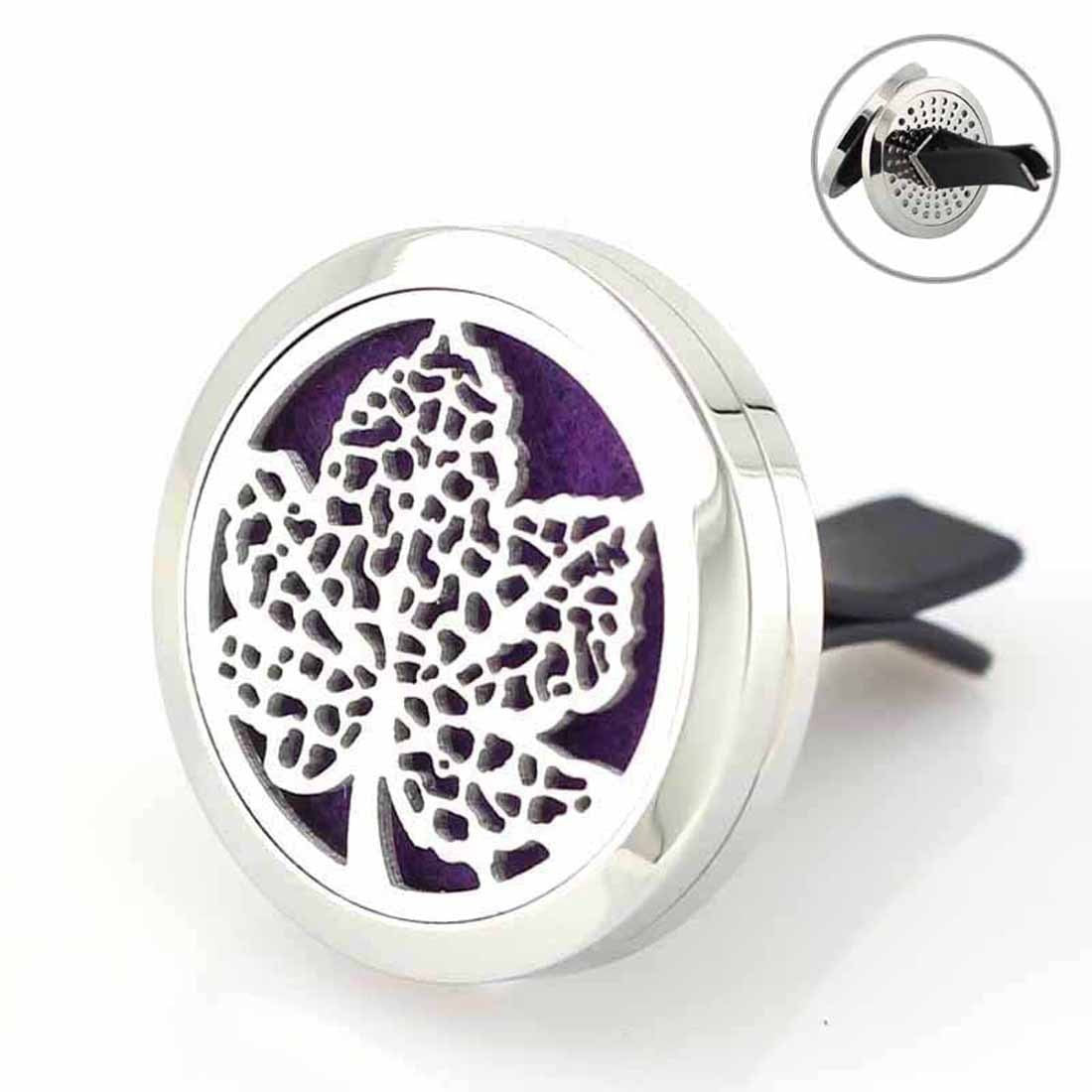 Conditioner Air Outlet Perfume Essential Oil Clip 30mm maple leaf