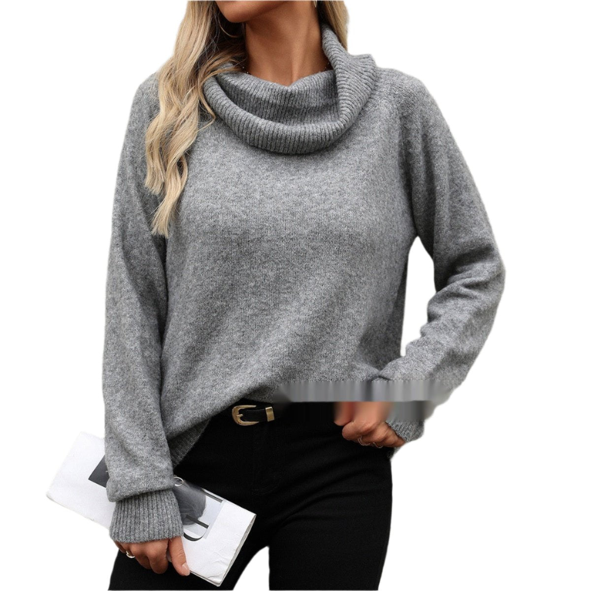 Women's Loose Long-sleeved Sweater