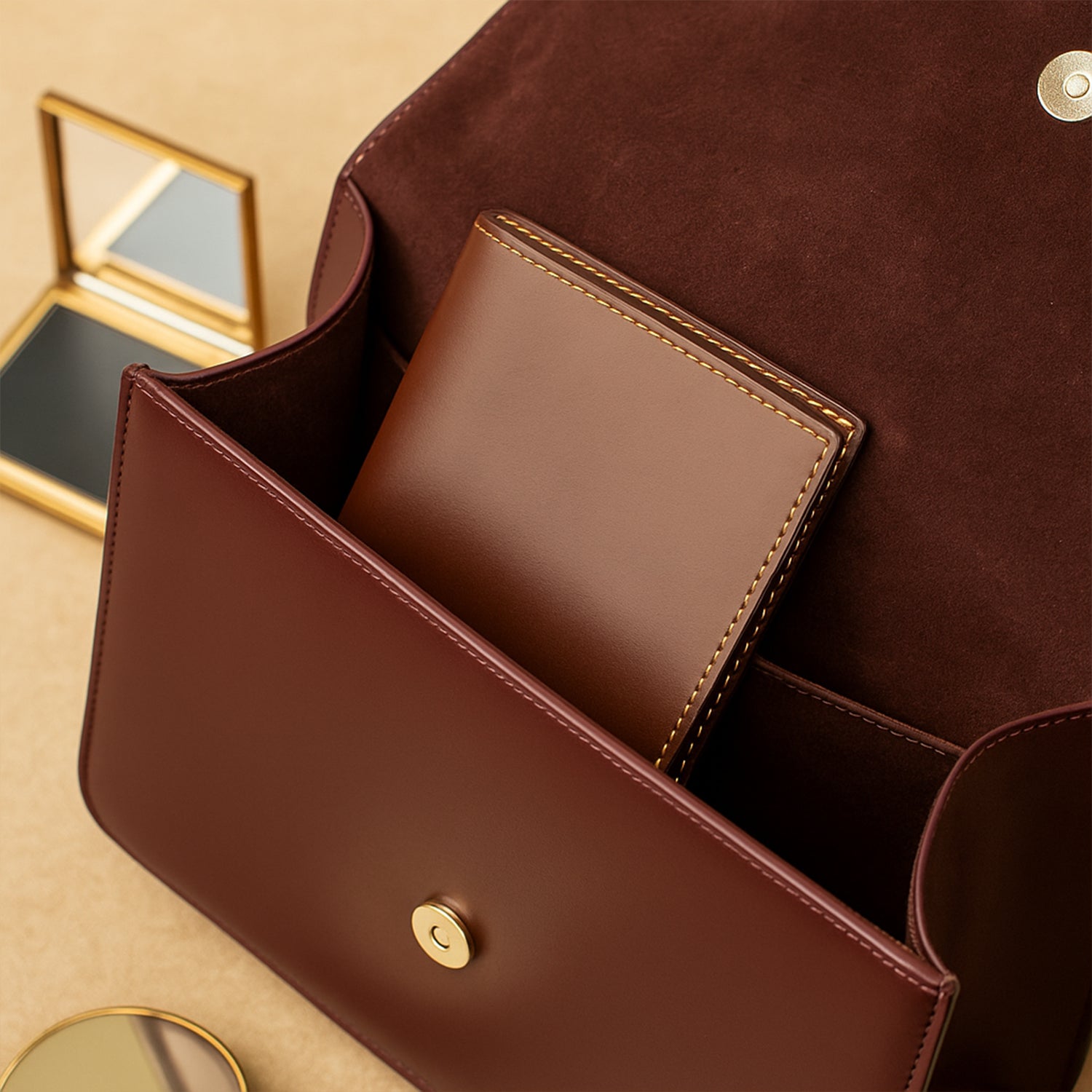 Pu Leather Multipurpose Card Holder Slim Travel Wallet (1 Pc)