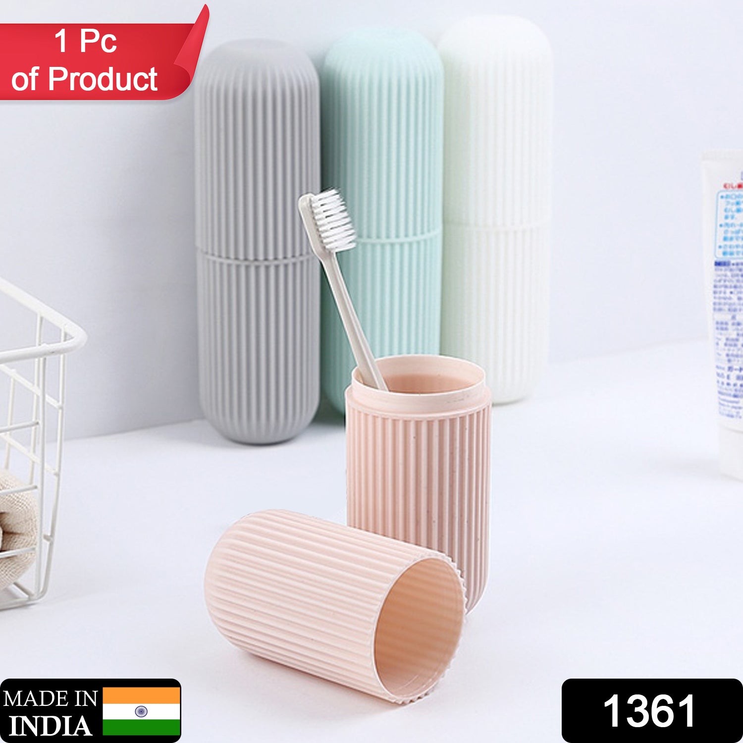 Multipurpose Capsule Shape Portable Travel Storage Bottle (2 Sets)
