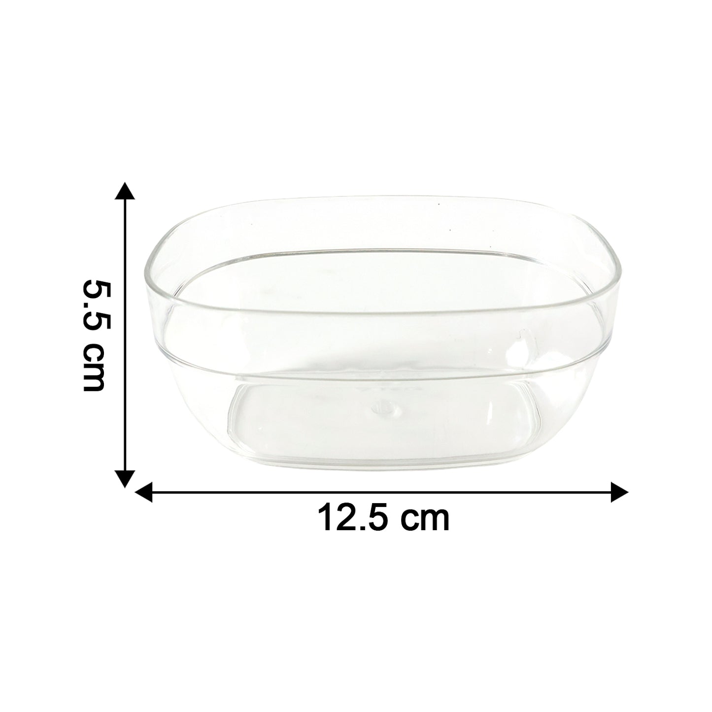 Multipurpose Transparent Serving Storage Bowls Set (6 Pc Set)