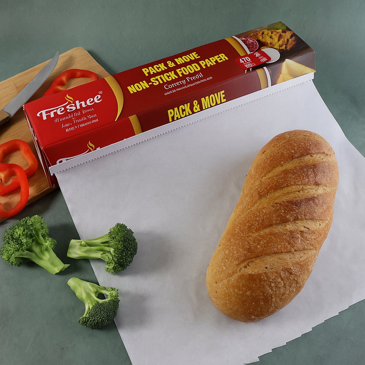 Freshee Pack Move Non-stick Food Paper 40 Meter + 5 Meter Free (Total 45 Meter)