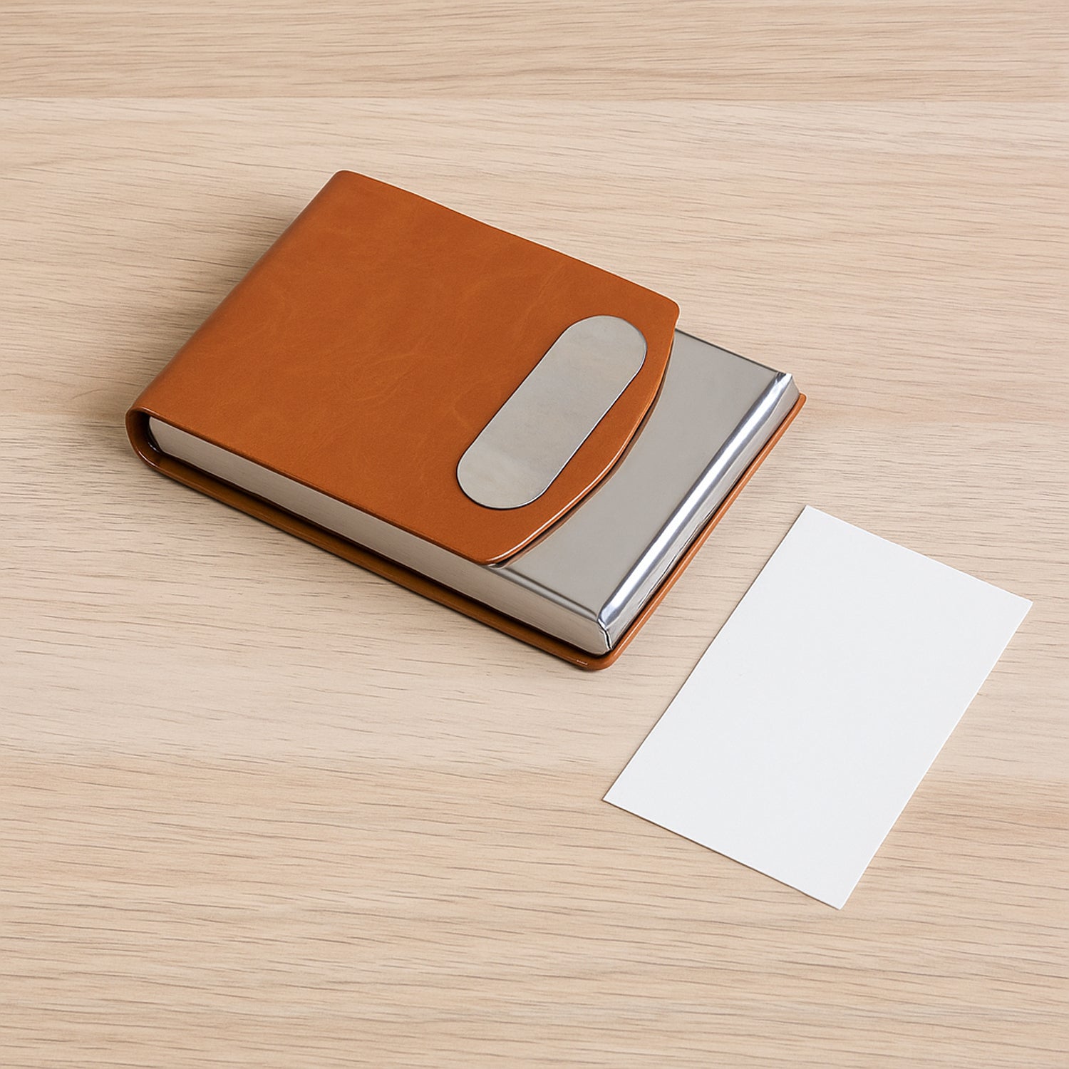 Pu Leather Multipurpose Card Holder Slim Travel Wallet (1 Pc)